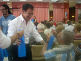 Bascuñana visitó en La Manga a 190 participantes en el Programa Turismo Senior