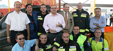 Mercader alaba la entrega a la sociedad y el afán de superación de los profesionales de ‘Emergencias Región de Murcia’