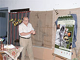 José García Martínez presentó el cartel de las II Estampas Rurales y la V Muestra de Artesanía de la Fuente del Pino
