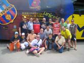Autobus solidario de la XXXII trobada mundial de peñas del FC Barcelona