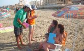La concejalía de Medio Ambiente pone en marcha una campaña divulgativa y de concienciación en las playas del municipio