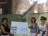 Teresa Moreno, Directora del Instituto de la Mujer, visita la ubicación del futuro Centro de la Mujer de Lorca