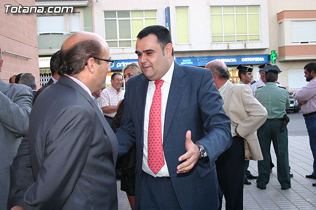 El alcalde y el concejal de ganadera acuden a la inauguracin de la Semana Nacional de Ganado Porcino de Lorca - 6