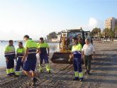 Turismo cuenta con un grupo de 16 trabajadores para la limpieza y mantenimiento de playas
