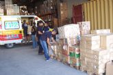 La concejal de Cooperación asistió a la partida de un ‘container’ hacia El Salvador