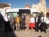 Protección Civil de San Javier dispone de una nueva ambulancia donada por Cajamurcia