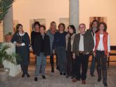 Nueve artistas lorquinos exponen sus obras en el Claustro de Bellas Artes de Almería gracias a un intercambio cultural