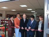 El Alcalde de Lorca, Francisco Jódar, inaugura la nueva Biblioteca Municipal de La Hoya