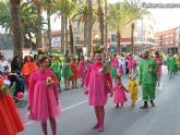 Once centros educativos de Totana participarán mañana en el Carnaval Infantil que partirá a las cuatro y media de la tarde desde el recinto ferial