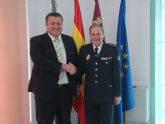 Visita institucional del comisario de la Policía Nacional de Cartagena