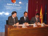 La Comunidad y Undemur firman un acuerdo para que las pymes reciban hasta cien millones de euros de liquidez