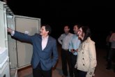 El Alcalde de Lorca inaugura las dos fases de alumbrado de la circunvalación de Zarcilla de Ramos