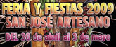 Feria y Fiestas 2009 en honor a San José Artesano