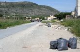 GEPNACE recoge 120 sacos de basura en la Vía Verde