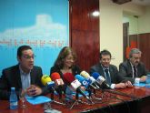 Elvira Rodríguez participó en  la reunión de la Comisión Regional de Infraestructuras del PP de Murcia