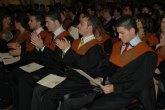La X promoción de Arquitectura Técnica de la UCAM, recibe sus Becas y Diplomas