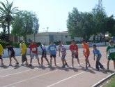 Un total de veinte escolares de Totana participan en la Final Regional de Atletismo de Deporte Escolar