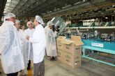 Cerdá, visitó hoy la ampliación de las instalaciones de la empresa Molinense Producciones Naturales S.L