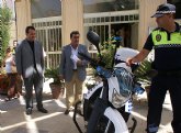 La Comunidad Autónoma entrega dos nuevas motocicletas a la Policía Local de Calasparra