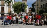 Los usuarios del programa Empleo Saludable participan en una jornada de convivencia en Caravaca