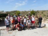16 jóvenes de varios puntos del país participan en el Campo de Trabajo Medioambiental en el Parque Ecológico Vicente Blanes de Molina de Segura