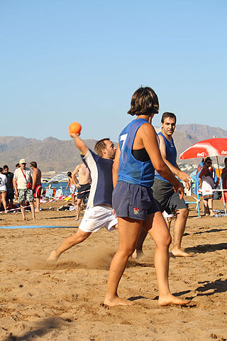 Clida acogida del ‘I Trofeo Balonmano Playa Baha de Mazarrn’ - 9