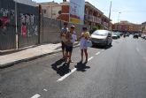 Finalizan las obras, incluidas en el Plan Estatal de Inversión Local, en la calle Santomera