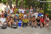 Un total de 25 jóvenes de distintas nacionalidades realizan labores de conservación del entorno natural de Sierra Espuña