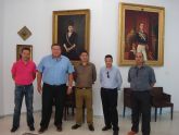 Cruz y Bernabé  inauguran la muestra de arte decimonónico y contemporáneo de la Casa del Piñón de La Unión