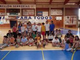 50 niños han participado durante el mes de julio en la Escuela Multideporte Adaptado 2009 de Molina de Segura