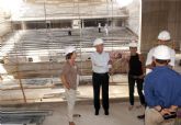 Valcárcel visita las obras del Auditorio y Palacio de Congresos Municipal de Cartagena