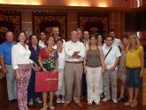 El Alcalde de Molina de Segura recibe a un grupo de profesores de Turquía, Alemania y Luxemburgo