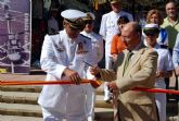 La Exposición Estática de la Armada Española se puede visitar en la Plaza de la Constitución