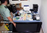 La Guardia Civil detiene a dos personas en Cieza por un presunto delito contra la salud pública