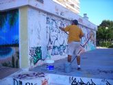 El Graff Obssesion borra las huellas de los que no respetaron los espacios habilitados por el Festival de graffiti