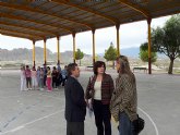 Visita a las obras finalizadas en varios colegios públicos ubicados en las pedanías de Molina