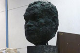 Murcia recupera el colosal busto de Rubén Darío, obra de Antonio Campillo