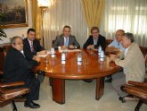 El delegado del Gobierno en Murcia ha mantenido una reunión con la Junta Directiva de la Federación de Asociaciones de Vecinos de la Región de Murcia