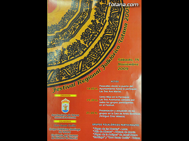 Totana revivir las tradiciones musicales de la Regin con la celebracin del Festival Folklrico Regional - 8
