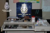 Operación policial contra la distribución de cocaína en Murcia.
