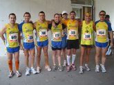 Gran papel de los atletas del Club Atletismo Totana en la media maratón de Benidorm