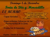 Degustación de Productos Artesanales y Feria de Día en la pedanía de “El Berro”