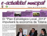 “E-actualidad municipal” nace como un nuevo concepto de información entre el ayuntamiento de Totana y el ciudadano