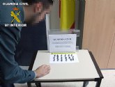 La Guardia Civil incauta una veintena de “bellotas” de hachís
