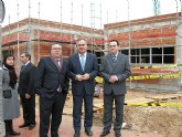 El delegado del Gobierno visita las obras del Centro de Día para personas mayores en La Molineta