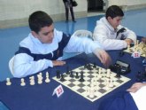 Un total de ocho escolares de Totana participan en la primera jornada regional “Open de ajedrez” de Deporte Escolar