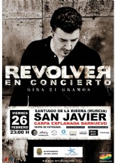 Revólver cerrará el programa de Carnaval de Santiago de la Ribera con un concierto  el 26 de febrero