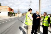 Obras Públicas mejora la conexión por carretera entre las pedanías murcianas de Monteagudo, Casillas y Llano de Brujas
