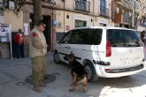 La Policía Local de Caravaca contará con la colaboración de perros adiestrados en los controles de seguridad