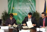 El alcalde de Totana firma en Madrid el convenio para la realización del proyecto que ganó el premio nacional de biodiversidad